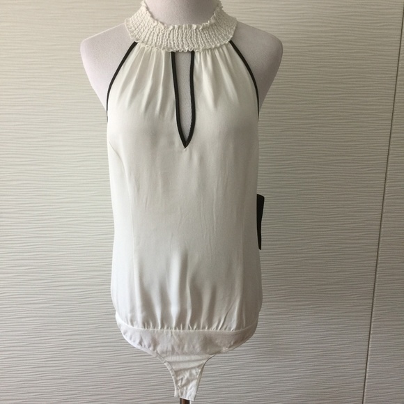 Bebe Cut Out Halter Top - Picture 1 of 7
